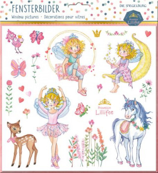 Fensterbilder - Prinzessin Lillifee -