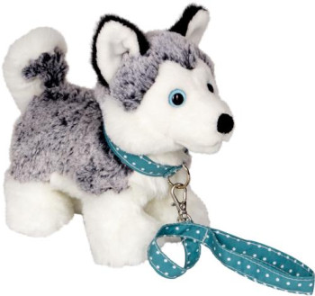 Welpe Leni mit Leine