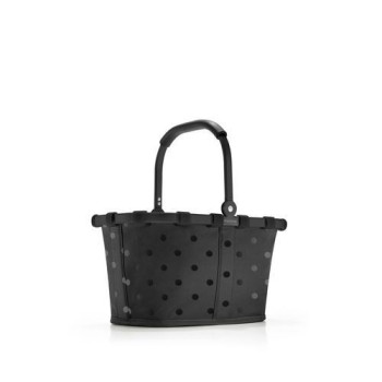 Carrybag XS frame glossy dots black