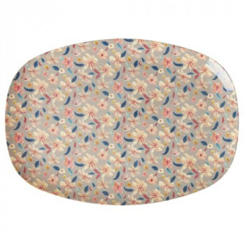 Tablett Small Sandy Flower