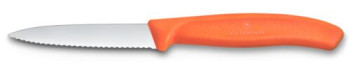 Victorinox Gemüsemesser Wellenschliff 8cm orange