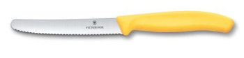 Victorinox Tomatenmesser Wellenschliff 11cm gelb