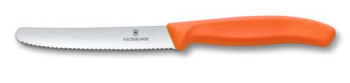 Victorinox Tomatenmesser Wellenschliff 11cm orange
